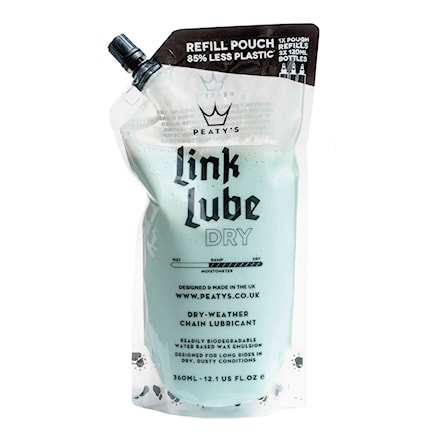 Lubricant Peaty's Linklube Dry Refill Pouch 360 ml - 1