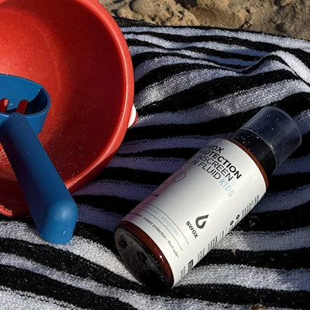 Sunscreen SWOX Mineral Sun Fluid Kids SPF 50 - 5