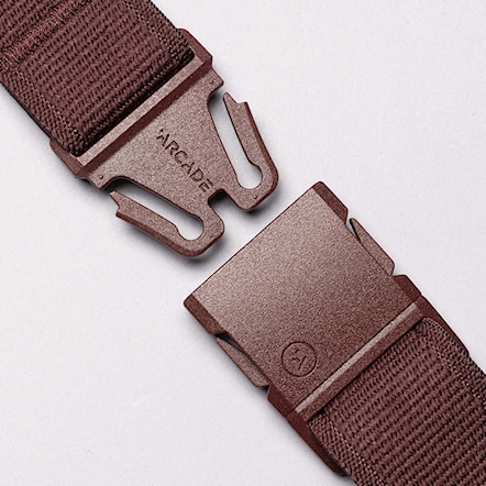 Opasek Arcade Atlas Slim burgundy 2026 - 2