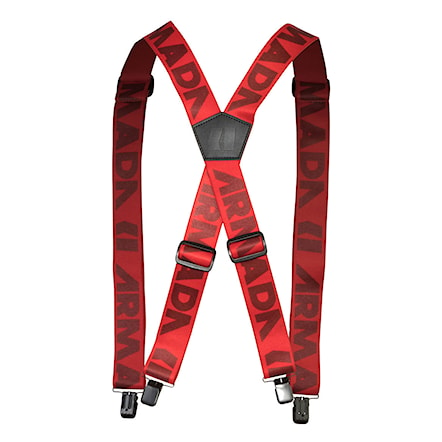 Szelki Armada Stage Suspenders red 2018 - 1