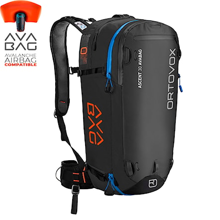 Avalanche Backpack ORTOVOX Ascent 30 Without Kit black anthracite 2020 - 1