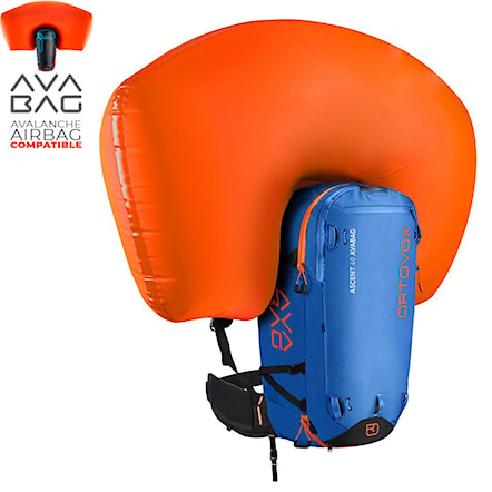 Lavinový batoh ORTOVOX Ascent 40 Avabag Kit safety blue 2020 - 1