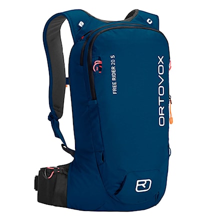 Backpack ORTOVOX Free Rider 20 S petrol blue 2023 - 1