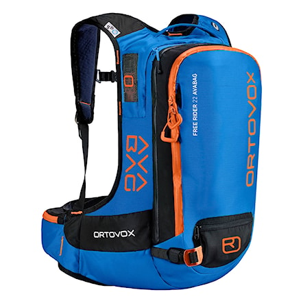 Avalanche Backpack ORTOVOX Free Rider 22 Avabag safety blue 2023 - 2