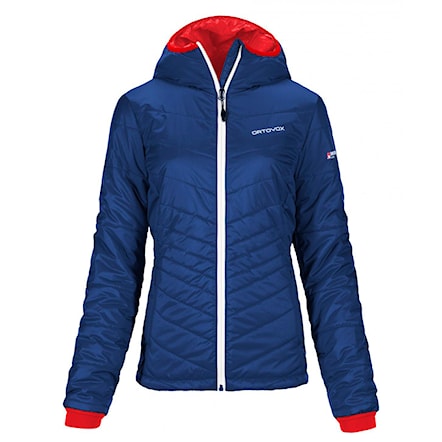 Zimní bunda do města ORTOVOX Piz Bernina Jacket strong blue 2017 - 1