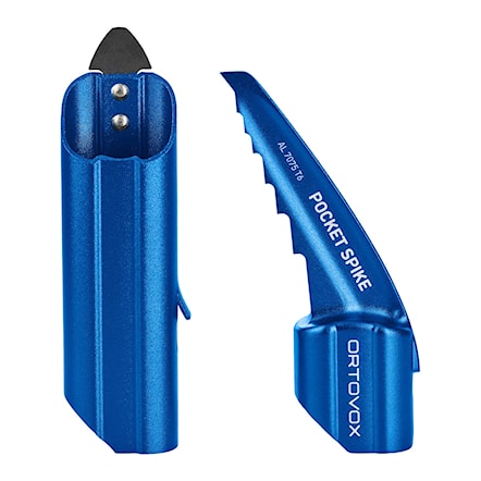 Łopata ORTOVOX Pocket Spike safety blue - 1