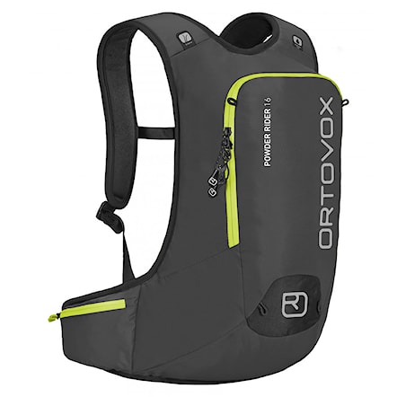 Backpack ORTOVOX Powder Rider 16 black anthracite 2018 - 1