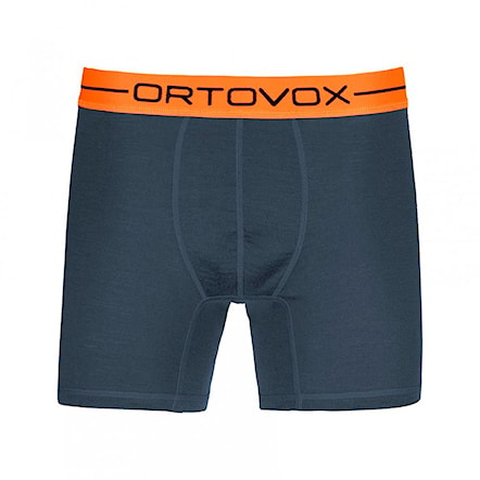 Overal ORTOVOX Rock'n'wool Boxer night blue 2017 - 1