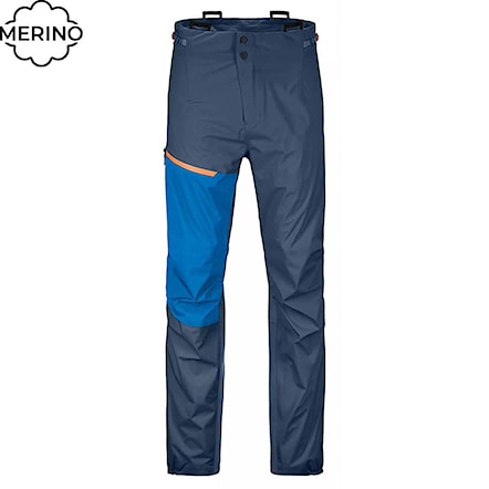 Technické kalhoty ORTOVOX Westalpen Light Pants blue lake 2021 - 1