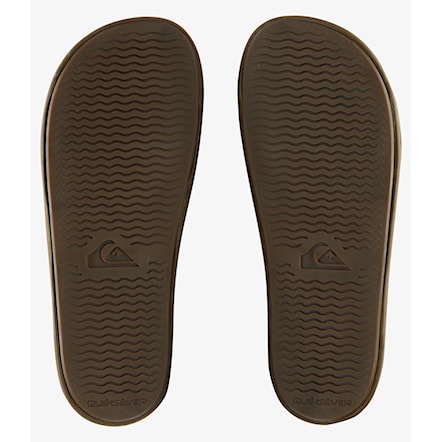 Slide Sandals Quiksilver Rivi Leather Double Adjust tan 1 2023 - 3