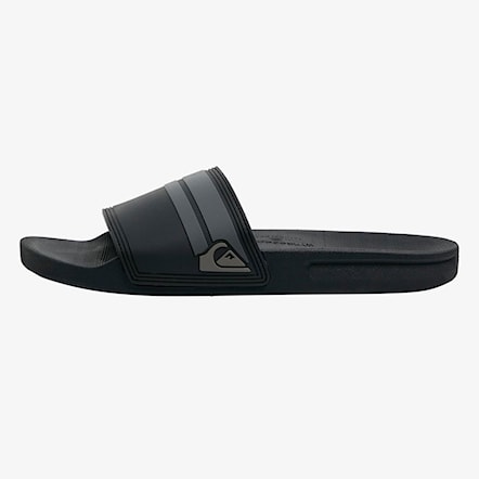 Slide Sandals Quiksilver Rivi Slide black/black/grey 2023 - 3