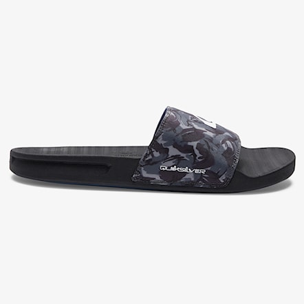 Slide Sandals Quiksilver Rivi Slide Print grey/black/grey 2023 - 4