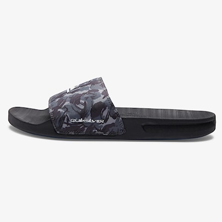 Pantofle Quiksilver Rivi Slide Print grey/black/grey 2023 - 5