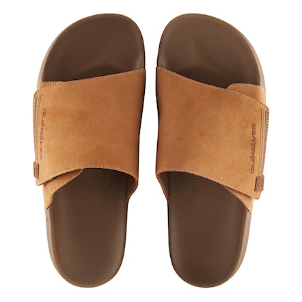 Slide Sandals Quiksilver Rivi Suede tan 1 2024 - 1