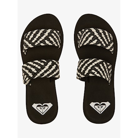 Slide Sandals Roxy Porto Slide II black/white 2024 - 2