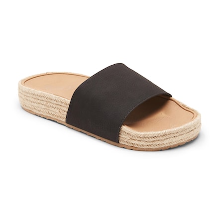 Roxy Slippy Espadrille Tan Slide Sandals | CoolSprings Galleria