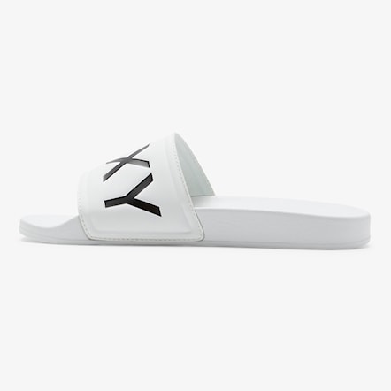 Pantofle Roxy Slippy II white/black basic 2024 - 4