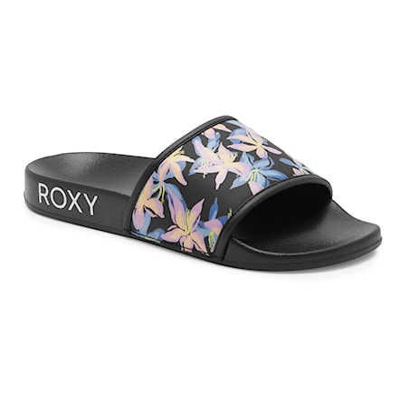 Pantofle Roxy Slippy IV black/boysenberry 2024 - 2