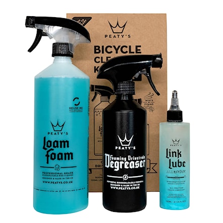 Bike Cleaner Peaty's Gift Pack - Wash Degrease Lubricate - 1