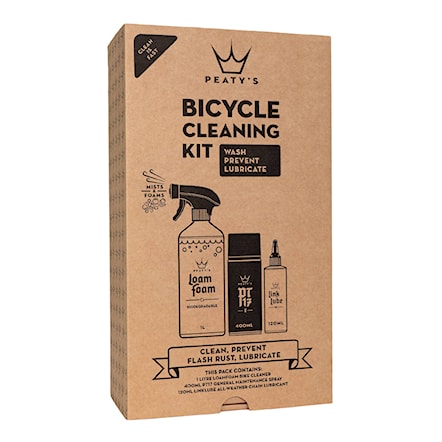 Bike Cleaner Peaty's Gift Pack - Wash Prevent Lubricate - 2