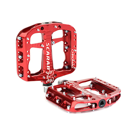 Pedals Chromag Scarab red - 1