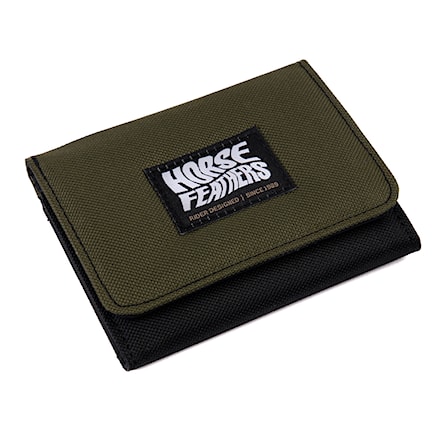 Portfel Horsefeathers Bax olive 2025 - 3