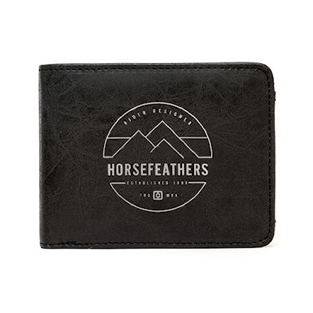 Peňaženka Horsefeathers Cain black 2021 - 1