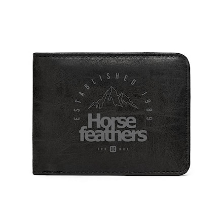 Portfel Horsefeathers Gord black peak 2024 - 1