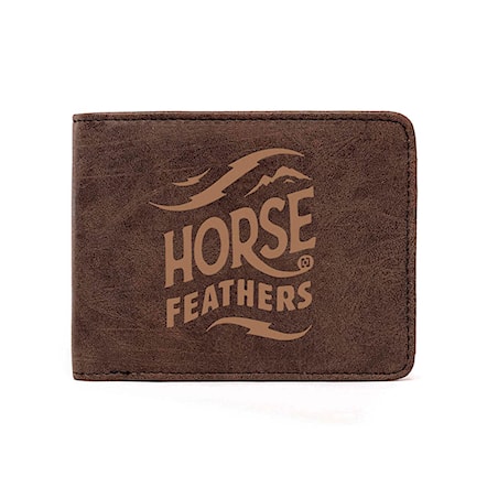 Peněženka Horsefeathers Hackney brown 2022 - 1