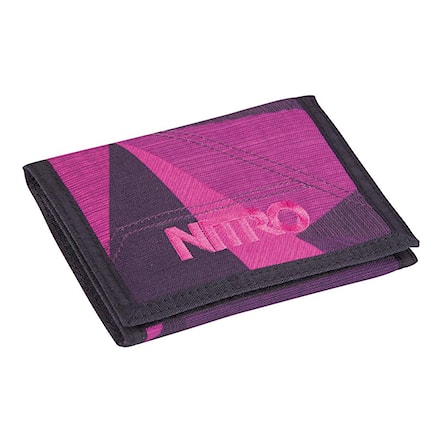 Peňaženka Nitro Wallet fragments purple 2017 - 1