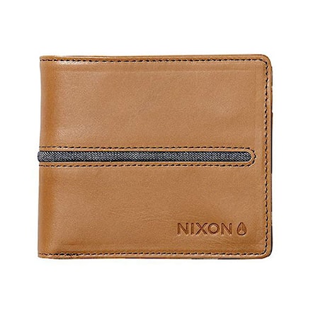 Wallet Nixon Coastal Showdown Bi-Fold Zip tan 2018 - 1