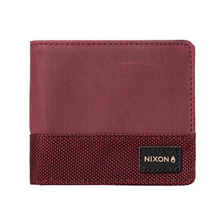 Peňaženka Nixon Origami Bi-Fold Zip burgundy 2016 - 1