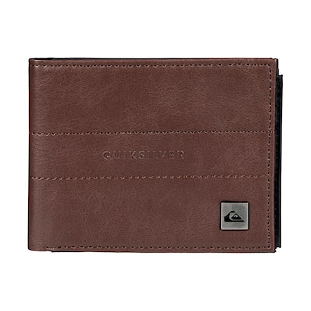 Wallet Quiksilver Stitched II chocolate 2016 - 1