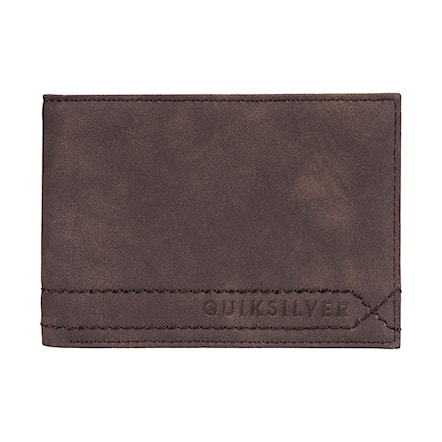 Wallet Quiksilver Stitchy V chocolate brown 2019 - 1
