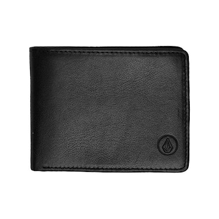 Peňaženka Volcom Strangler Leather black 2018 - 1