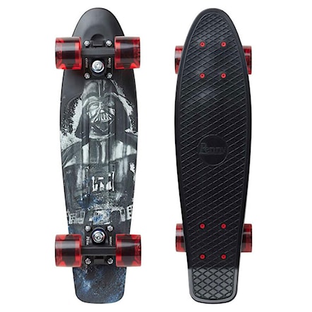 Penny Cruiser Plastic Skateboard 22" Original Star Wars Darth Vader Brand New 