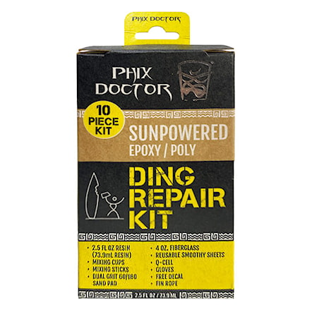 Surfboard Repair Kit Phix Doctor Epoxy Kit yellow large - 1