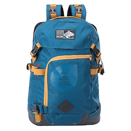 Backpack Picture Decom 2 petrol blue/brown 2018 - 1