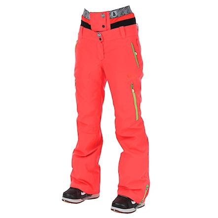 Snowboard Pants Picture Exa neon coral/neon green 2017 - 1