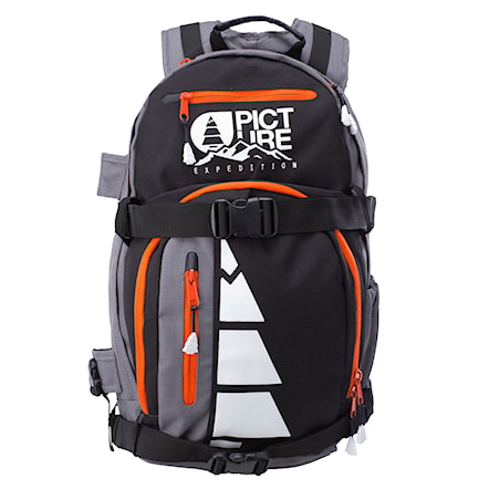Backpack Picture Rescue black/grey/orange 2018 - 1