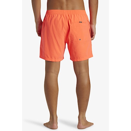 Plavky Quiksilver Everyday Solid Volley 15 fiery coral 2024 - 2