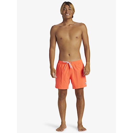 Plavky Quiksilver Everyday Solid Volley 15 fiery coral 2024 - 5