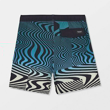Plavky Volcom Lido Print Trunk Youth rifle green 2026 - 2
