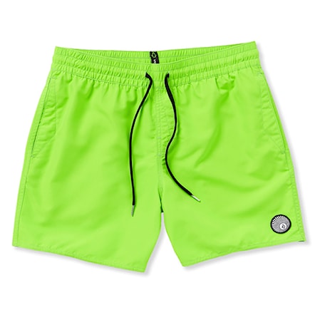 Plavky Volcom Lido Solid Trunk 16 electric green 2024 - 1