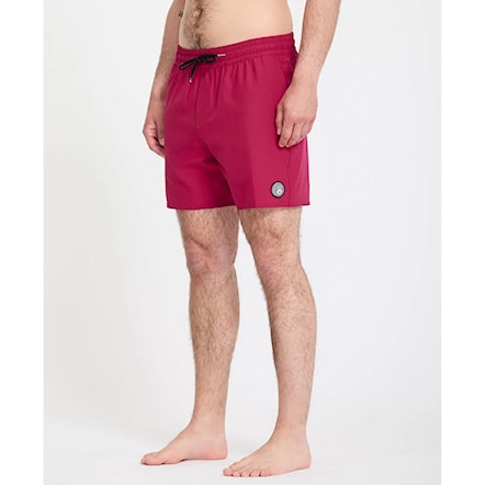 Plavky Volcom Lido Solid Trunk 16 sangria 2026 - 3