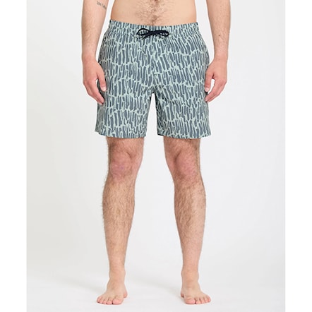 Plavky Volcom Melange Trunk 17 tradewinds 2026 - 3