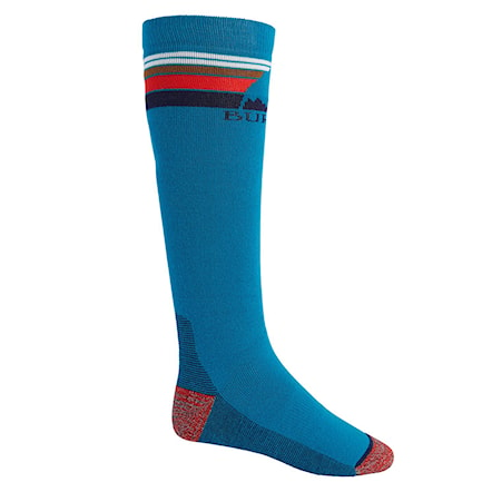 Snowboard Socks Burton Emblem Midweight bay blue 2024 - 1
