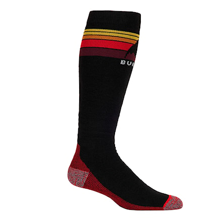 Snowboard Socks Burton Emblem Midweight true black 2025 - 1