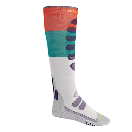 Snowboard Socks Burton Performance+Lightweight Compr. orange 2021 - 1