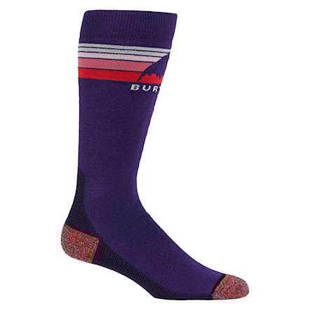 Snowboard Socks Burton Wms Emblem Midweight prism violet 2026 - 1